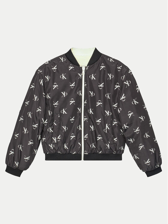 

Куртка-бомбер relaxed fit Reversible Teddy IG0IG02588 Calvin Klein Jeans, мультиколор