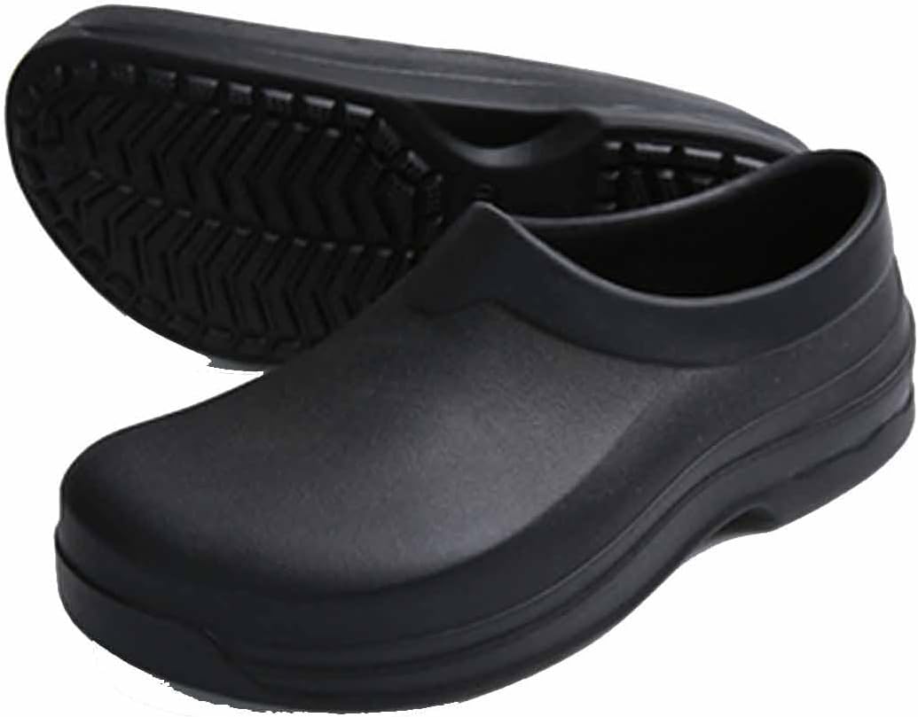 

Противоскользящие туфли для мужчин, водонепроницаемые кухонные туфли для поваров, удобная обувь для медсестер, нескользящие кроссовки для ходьбы Gvgkrtkuy, черный