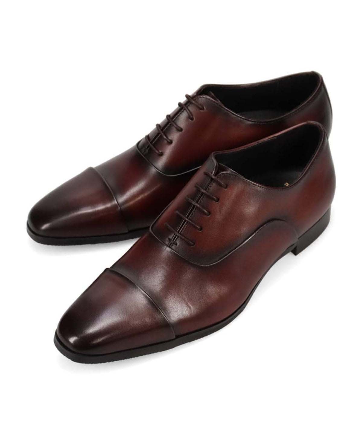 Реабилитационные туфли Madras, туфли Inner Wing Straight Tip Dress Shoes. Madras, Dark Brown