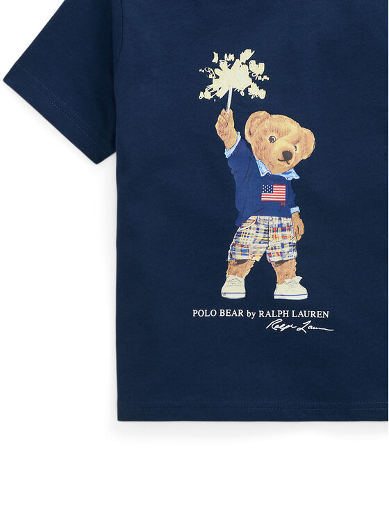 Футболка обычного кроя 322979103001 Polo Ralph Lauren, синий — фото 3