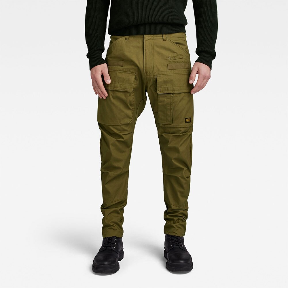 

Брюки G-Star 3D Regular Tapered Fit Cargo, зеленый