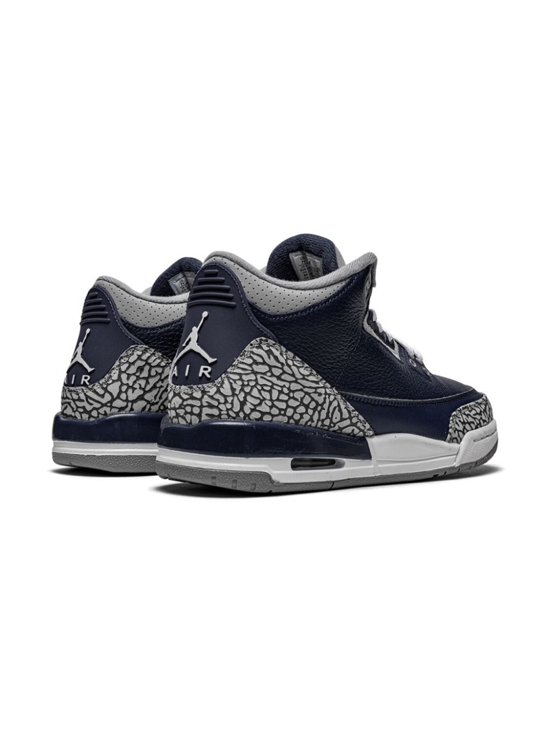 Кроссовки Air Jordan 3 Retro Jordan Kids, синий — фото 3
