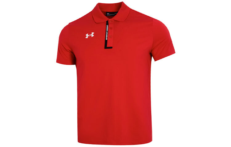 

Рубашка поло мужская красная Under Armour, красный