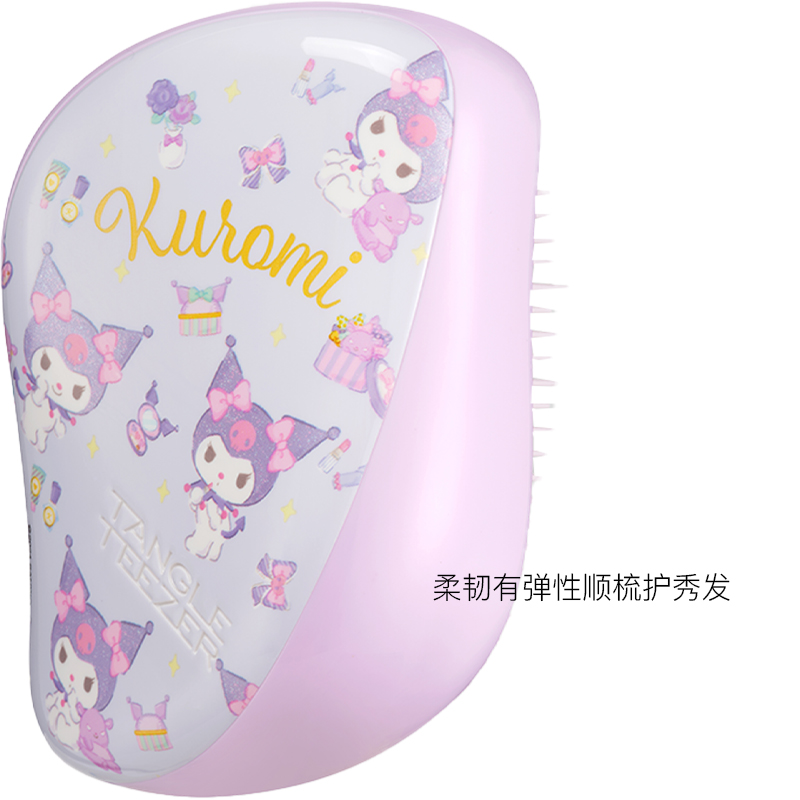 Портативная расческа KULUOMI для укладки волос Tangle Teezer, лаванда — фото 4