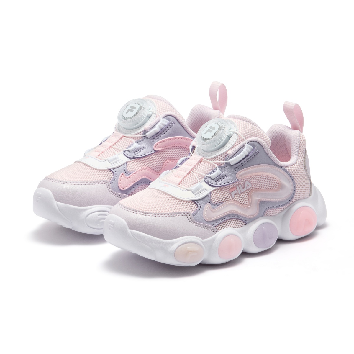 Кроссовки для дошкольников Heritage FHT FILA KIDS, розовый/фиолетовый — фото 3