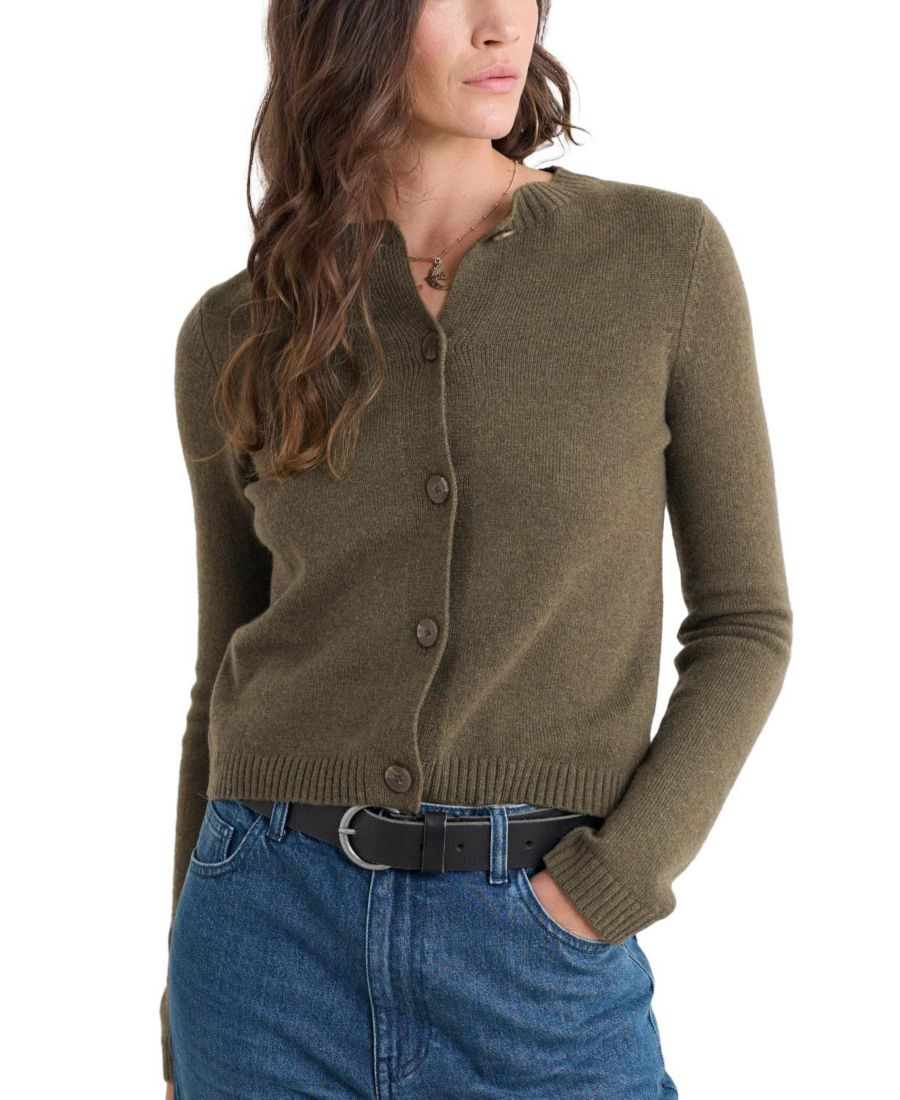 

Женский кардиган Tern Tide Seasalt Cornwall, Rich olive