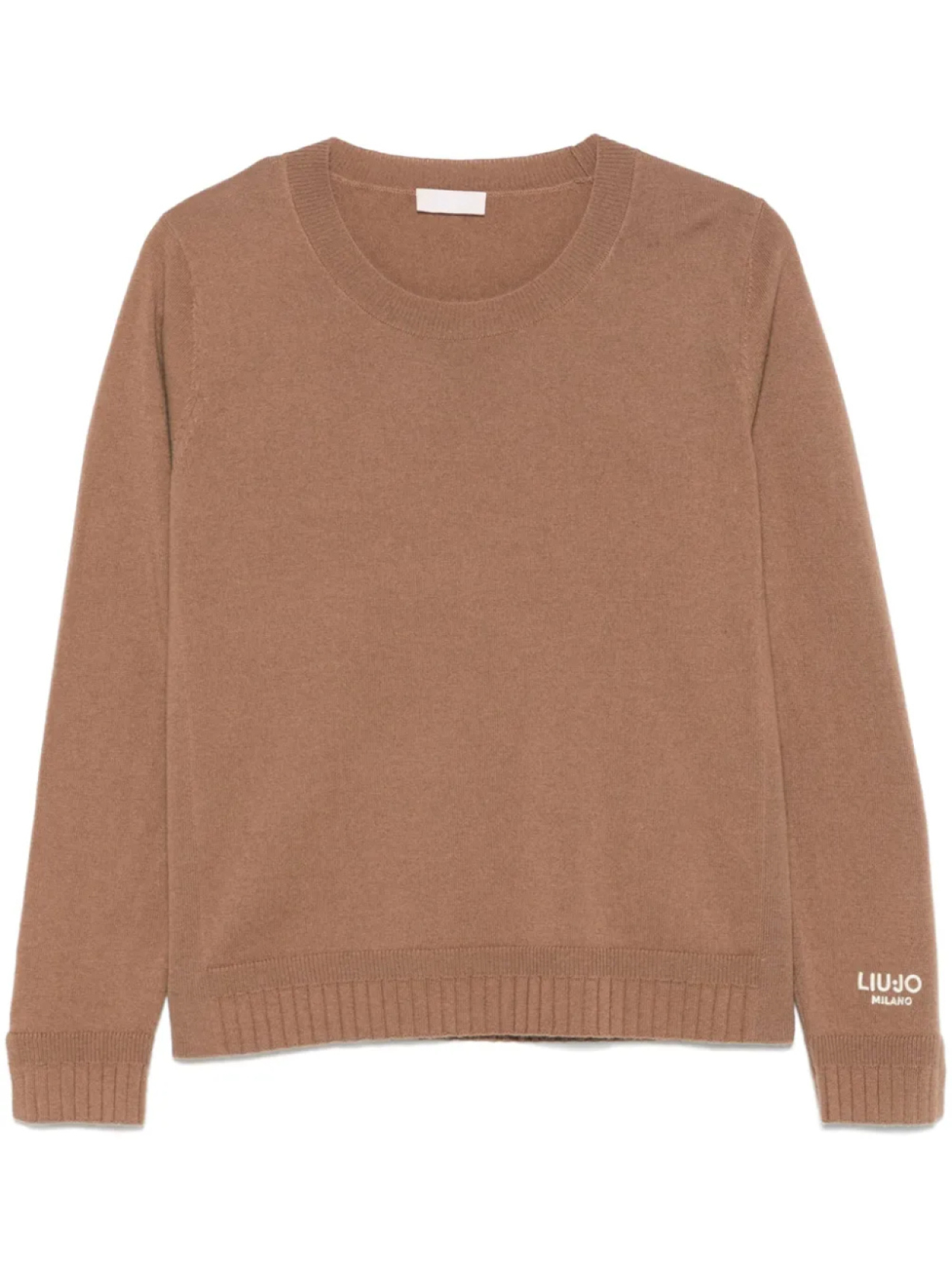 

LIU JO свитер тонкой вязки, коричневый