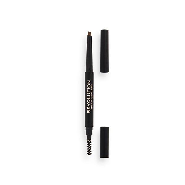 

Двусторонний карандаш для бровей REVOLUTION Duo Brow Definer, Brown