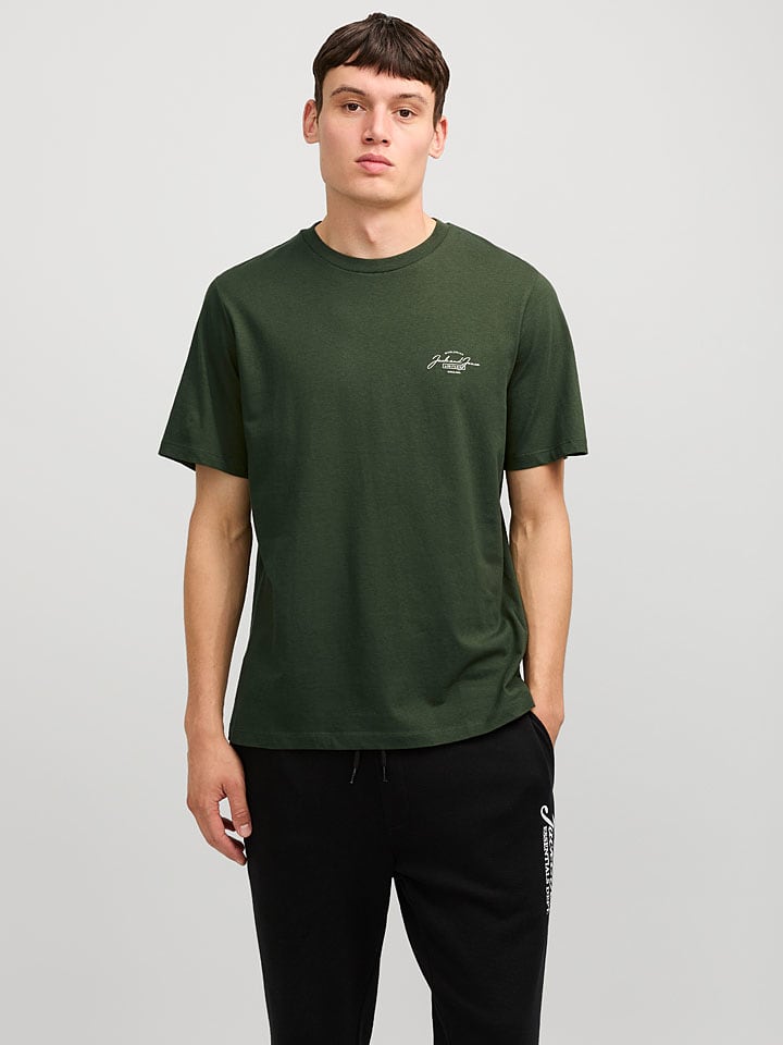 

Футболка Jack & Jones, темно-зеленый
