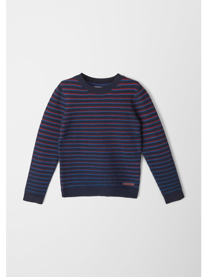 

s.Oliver Вязаный свитер, цвет 59G4_navy