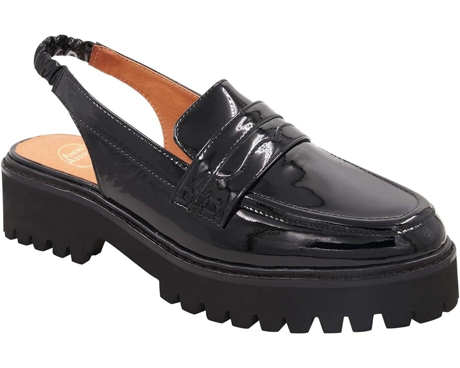 

Лоферы Andre Assous Rita Loafer, цвет Black Patent