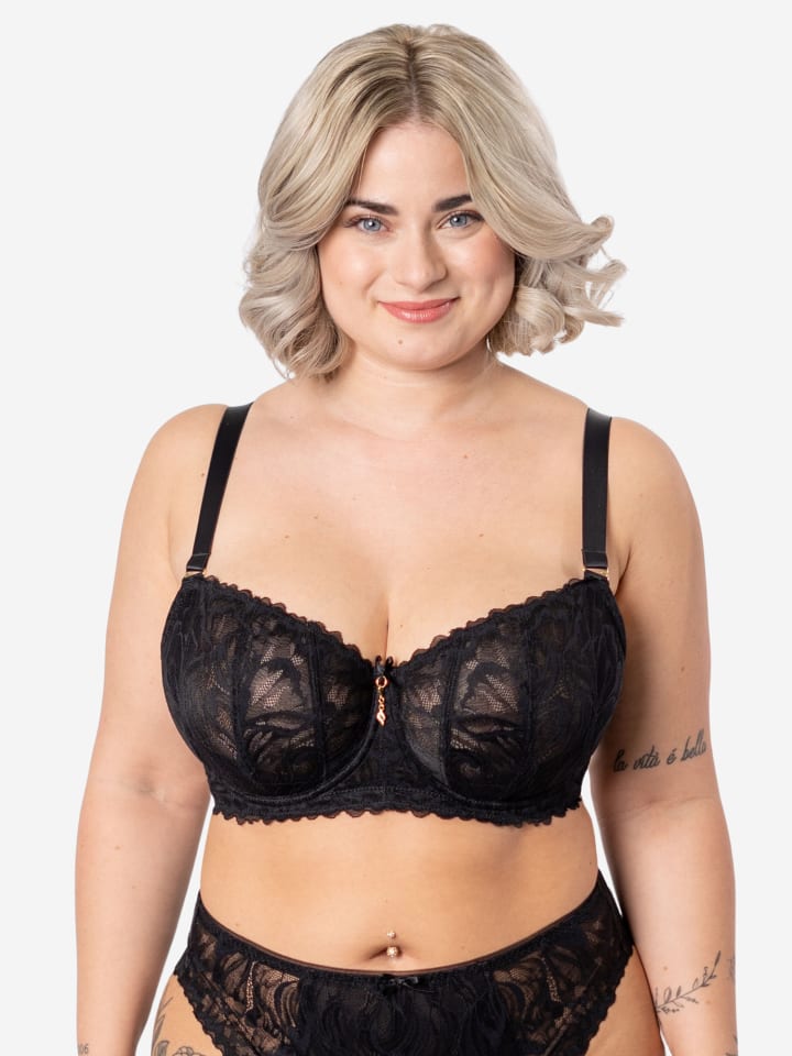 

Бюстгальтер-балконет SugarShape BH Cariba, черный