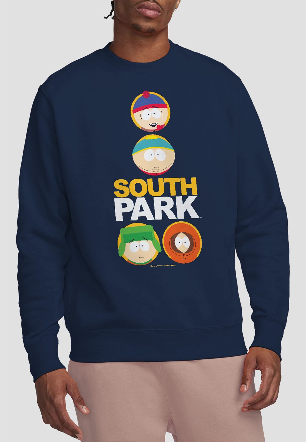 

Толстовка SOUTH PARK SOLID CIRCLES Cotton Soul, темно-синий