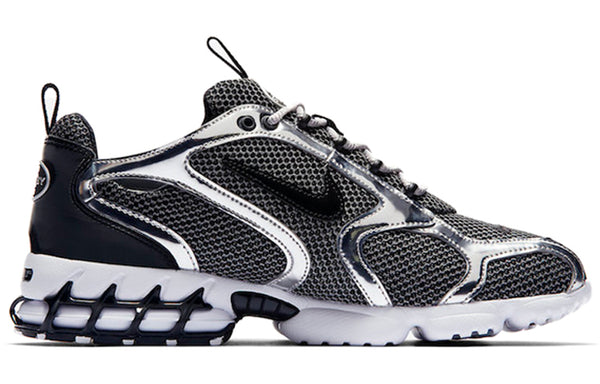 Кроссовки x stussy air zoom spiridon caged 2 'pure platinum' Nike, мультиколор — фото 2