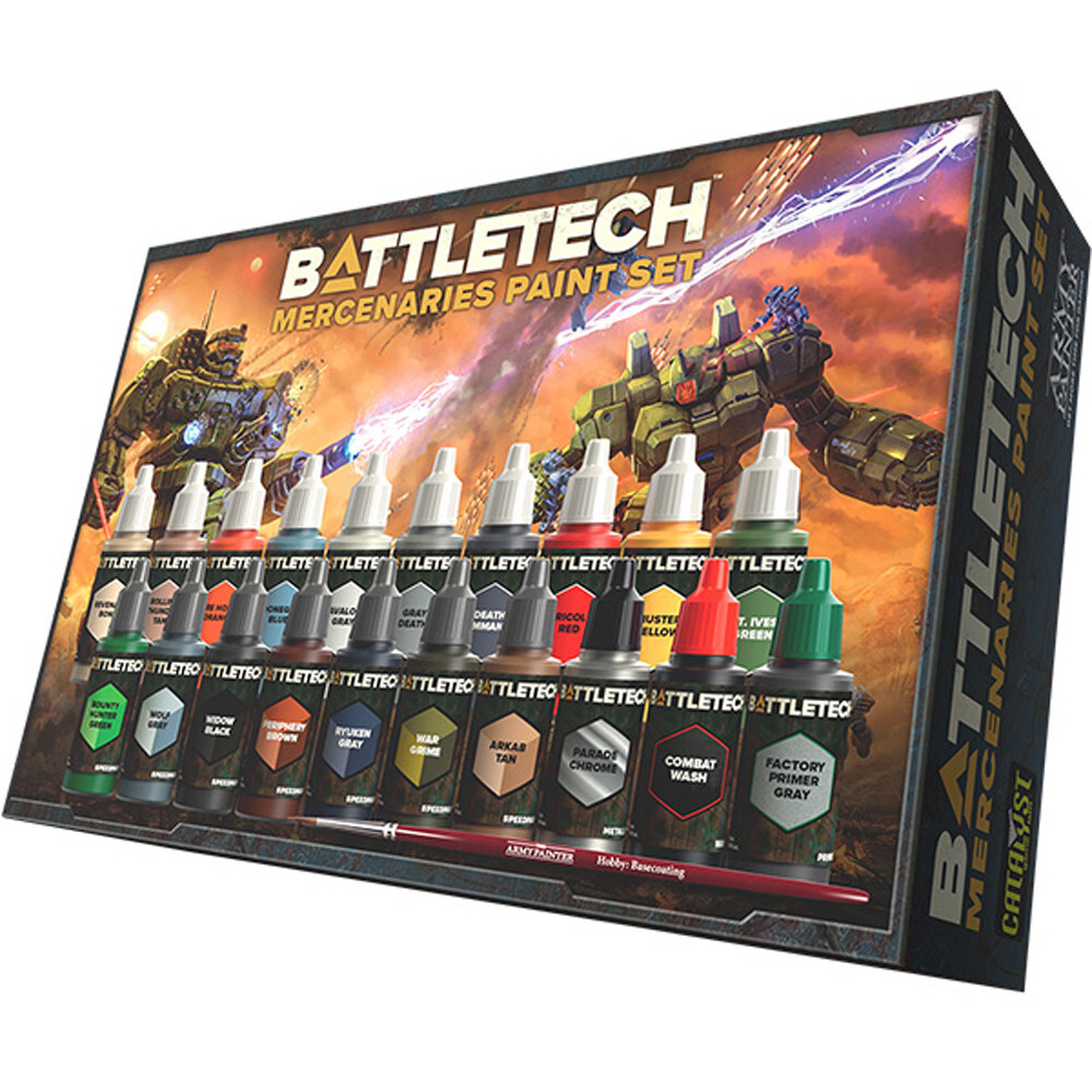 

Аксессуары Catalyst Game Labs BattleTech: Mercenaries Paint Set