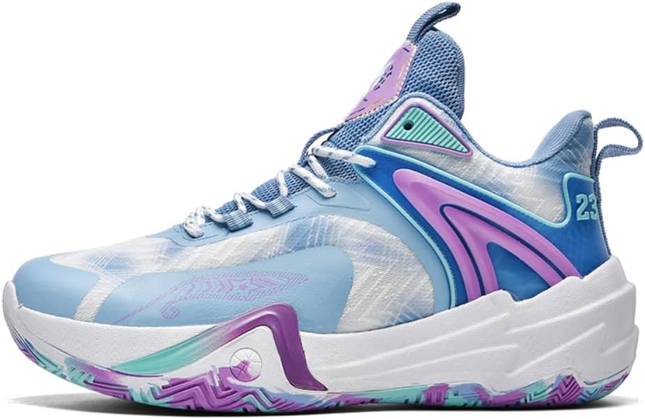 

Кроссовки 2025 Мужская обувь Спортивная обувь Повседневная обувь Модная обувь Баскетбольная обувь Для улицы Беговые кроссовки Okhllfcc, синий