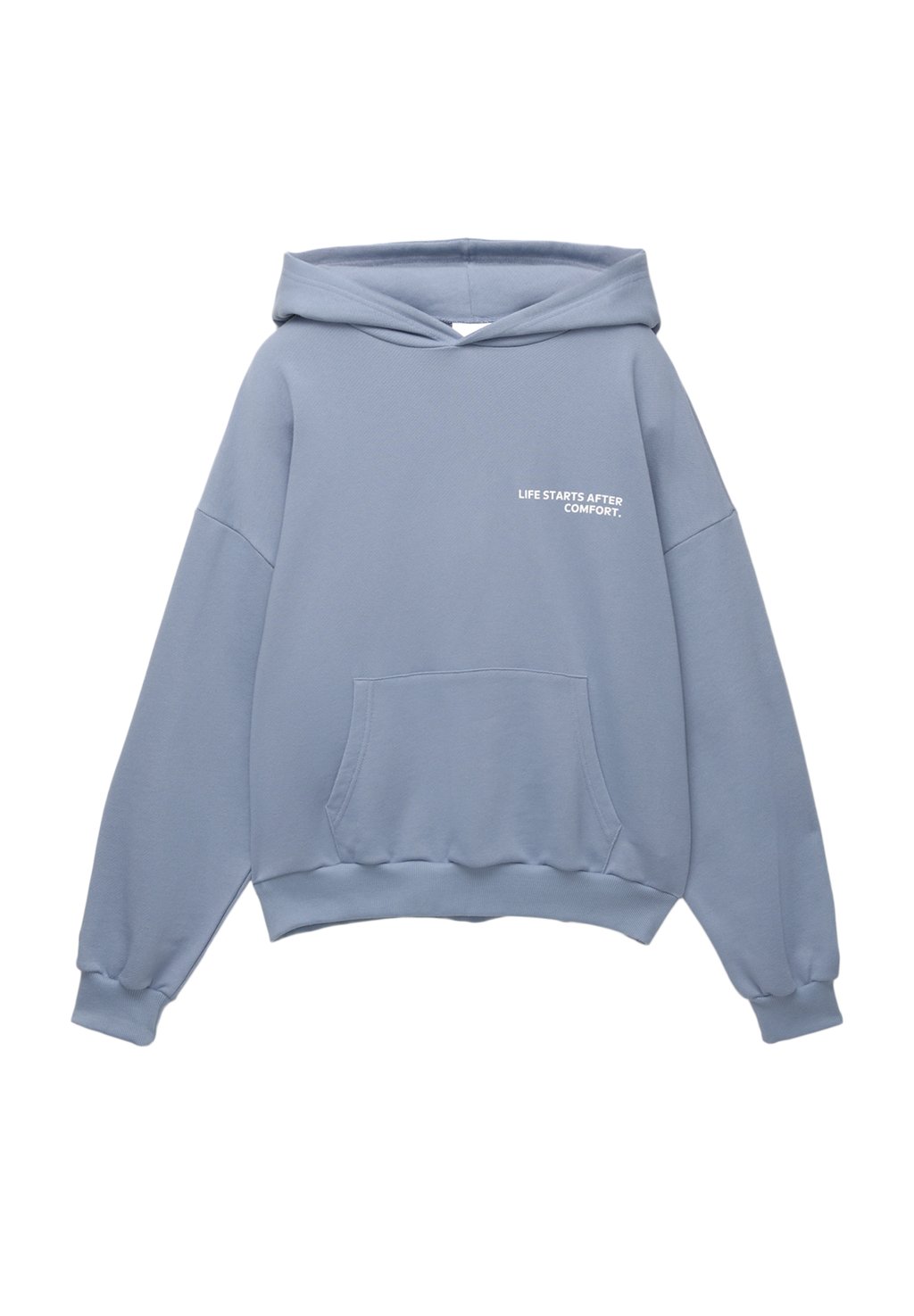 

Толстовка GRAPHIC - Hoodie PULL&BEAR, синий