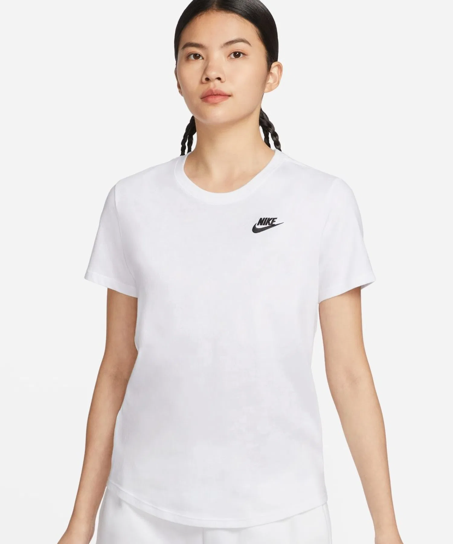 Женская футболка NIKE NSW Club белая