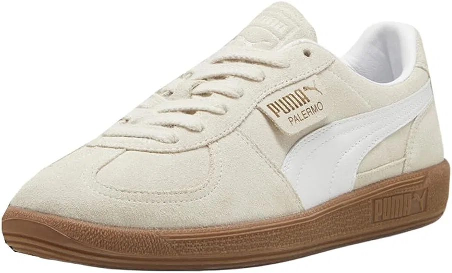 Кроссовки кожаные PUMA, цвет Alpine Snow/Puma White — фото 2