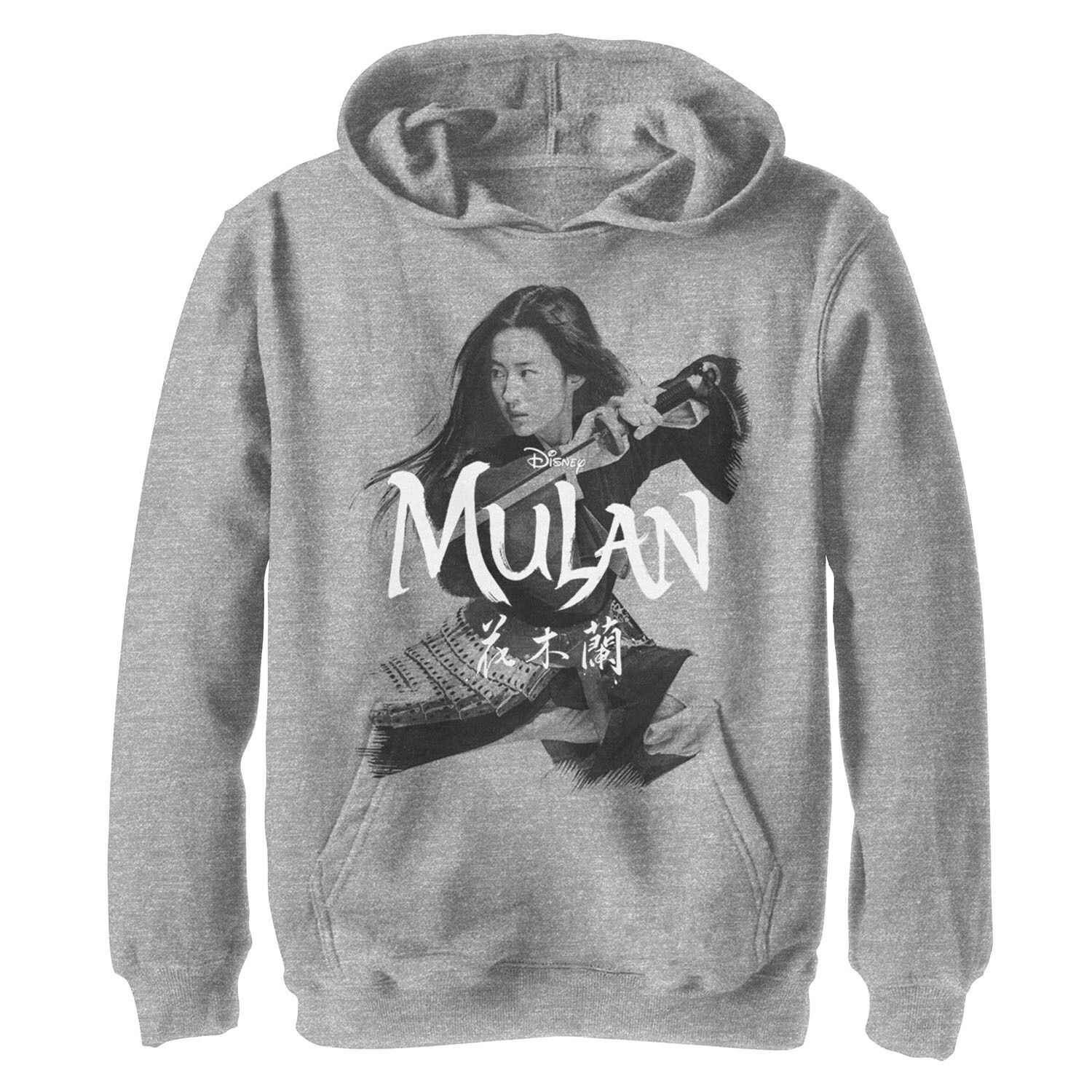 

Толстовка с логотипом Disney Mulan Live Action Mulan Action Pose для мальчиков 8–20 лет Disney