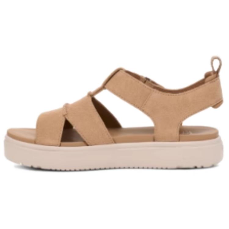 Сандалии женские с ремешками из коллекции Zanana, песочного цвета UGG, Sand