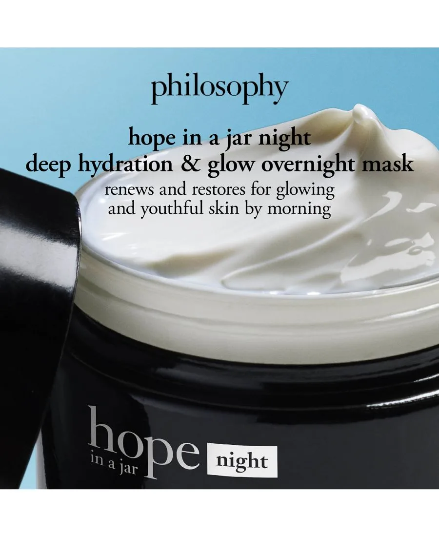 Philosophy Ночная маска для глубокого увлажнения и сияния кожи Hope In A Jar, 57 г — фото 2