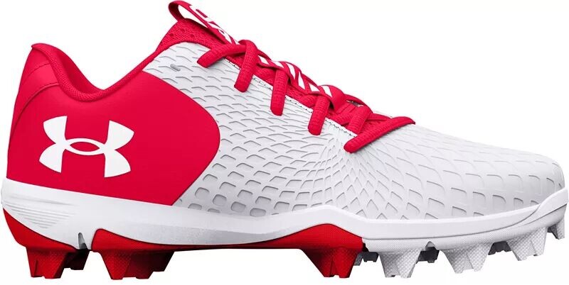 

Женские софтбольные бутсы для софтбола Under Armour Glyde 2.0 RM, белый/красный