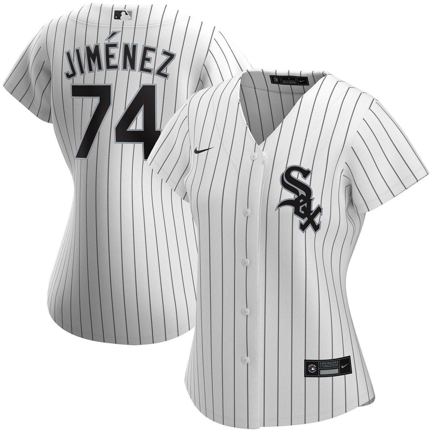 

Женская футболка Nike Eloy Jimenez White Chicago White Sox Home Replica Player Nike