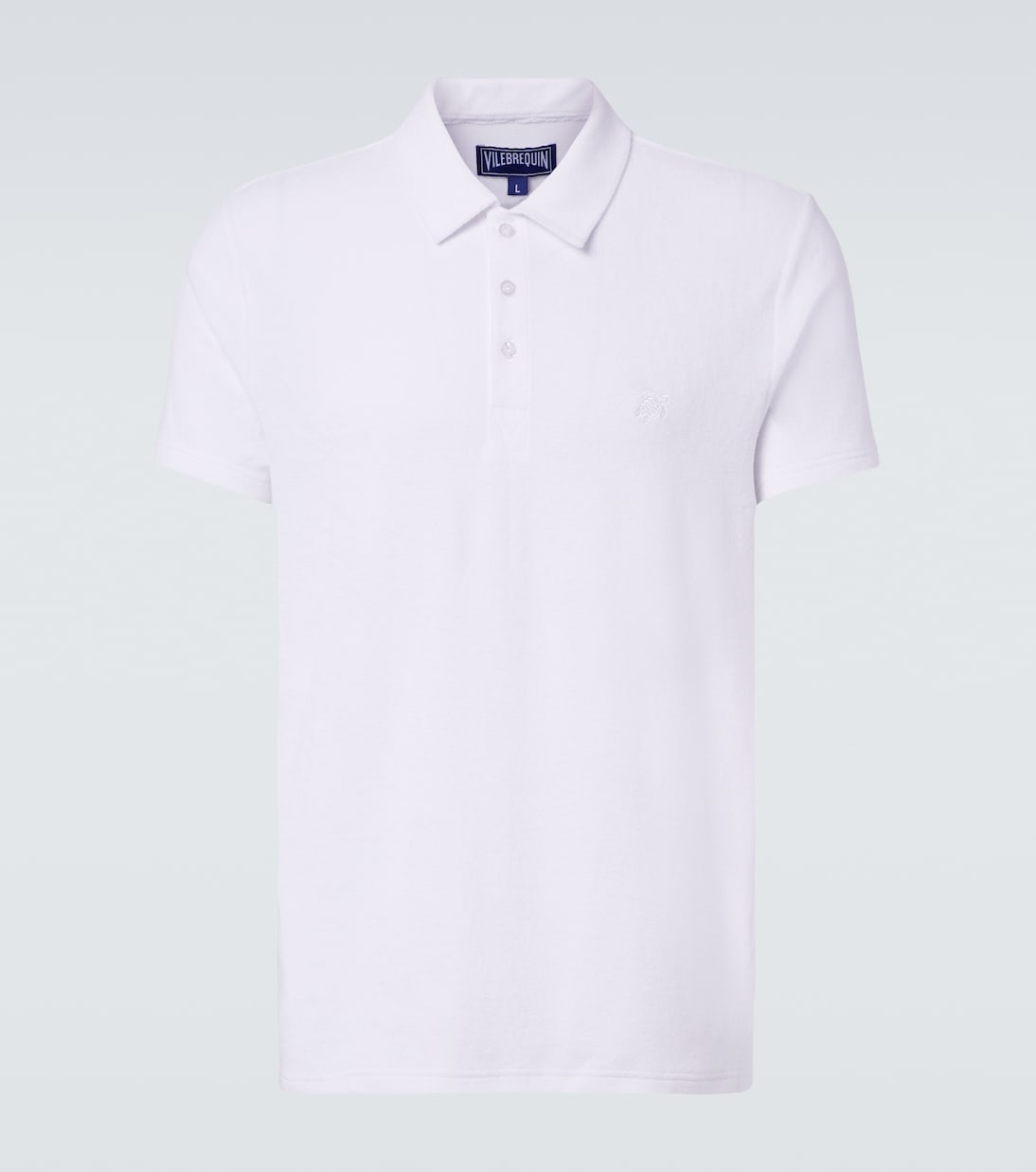 

Хлопковая поло с добавками и ворсом Vilebrequin, Blanc