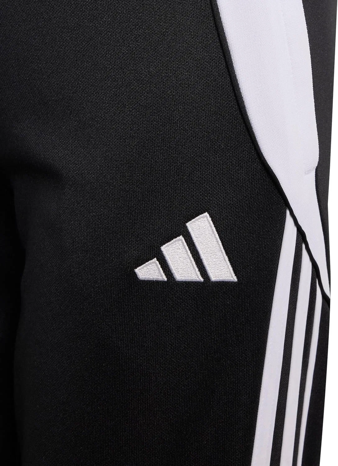 Тренировочные штаны Adidas Girls Tiro 24, черно-белый — фото 4