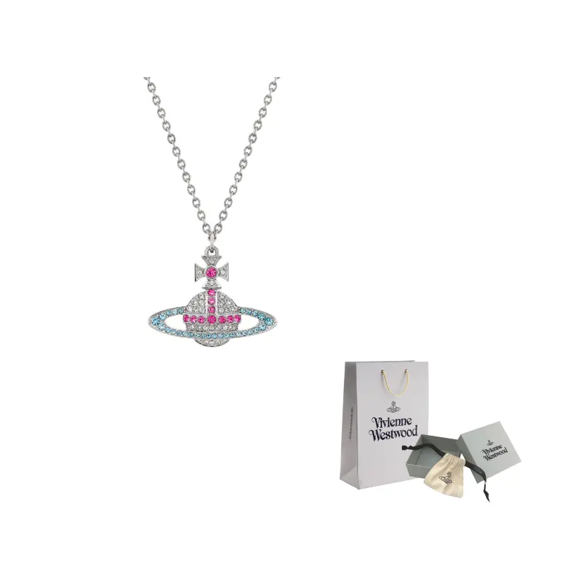 

Vivienne Westwood Серебряное ожерелье с латунными элементами Women's Silver