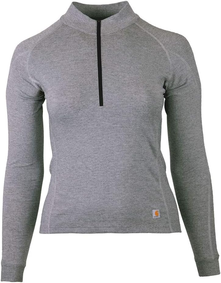 

Женская толстовка Carhartt WBL153 Base Force Heavyweight Quarter-Zip, Shadow Heather