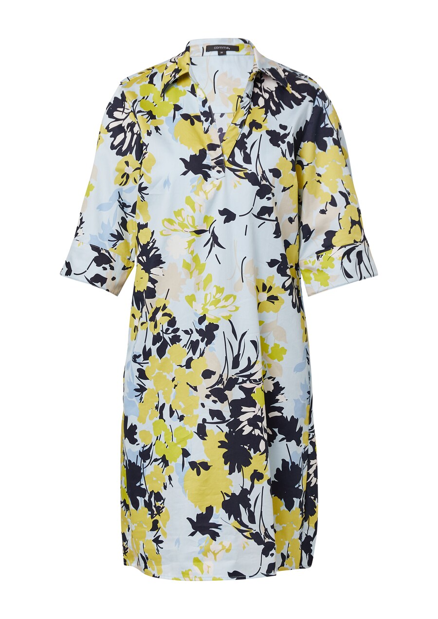 

Мини платье COMMA, Navy/Light blue