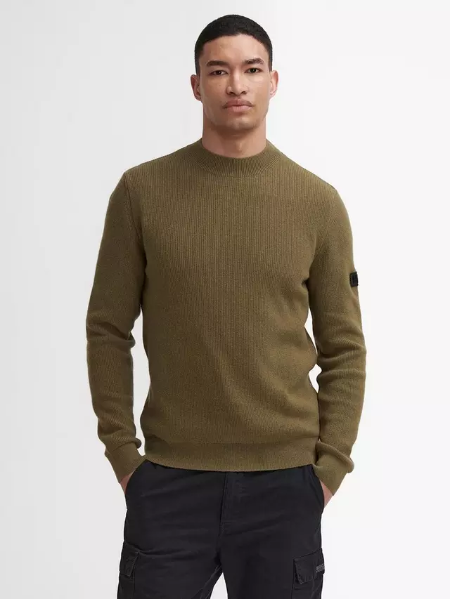 

Джемпер Barbour International Crawley Crew Neck, цвет bleached/olive