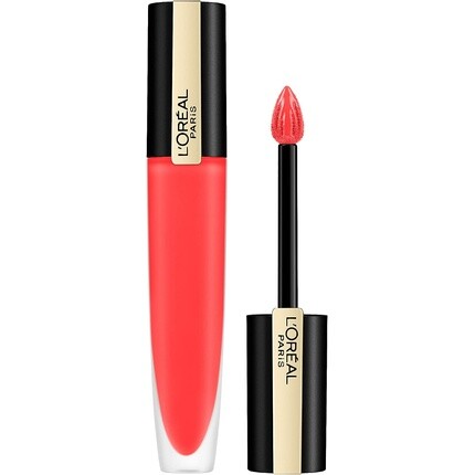 

L'Oreal Paris Rouge Signature 132 I Radiate Матовая перманентная коралловая помада 7 мл, L'Oreal