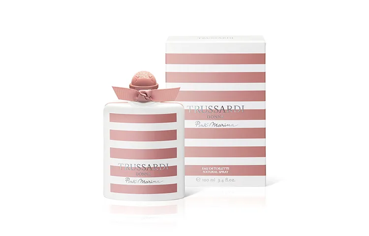 TRUSSARDI Женский парфюм Donna Pink Marina, зеленый цветочный аромат, туалетная вода, кедр и сандал, 30 мл/50 мл/100 мл, подарок на день рождения, 30ml — фото 3