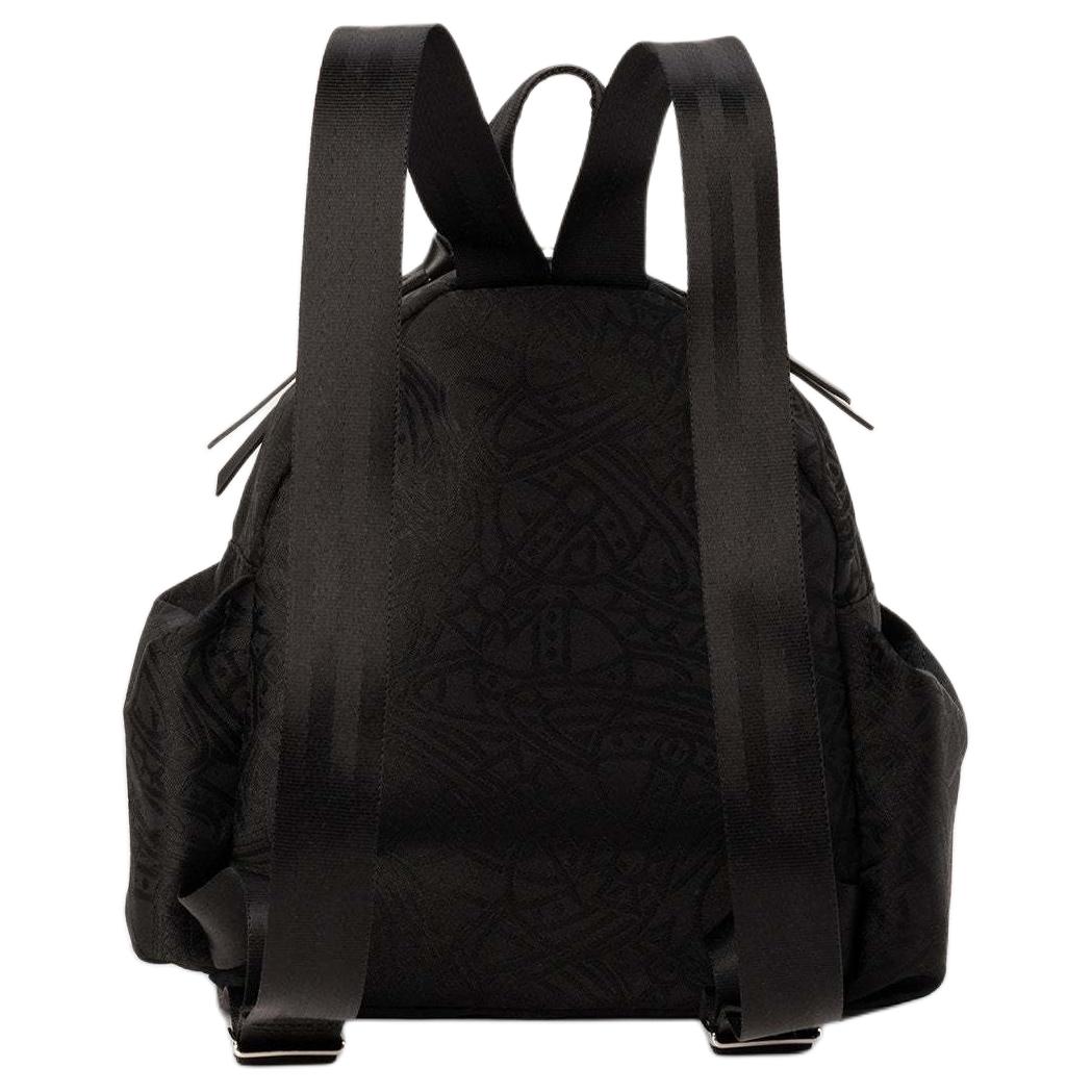 Vivienne Westwood Рюкзак с принтом национального флага trumpets unisex black — фото 3