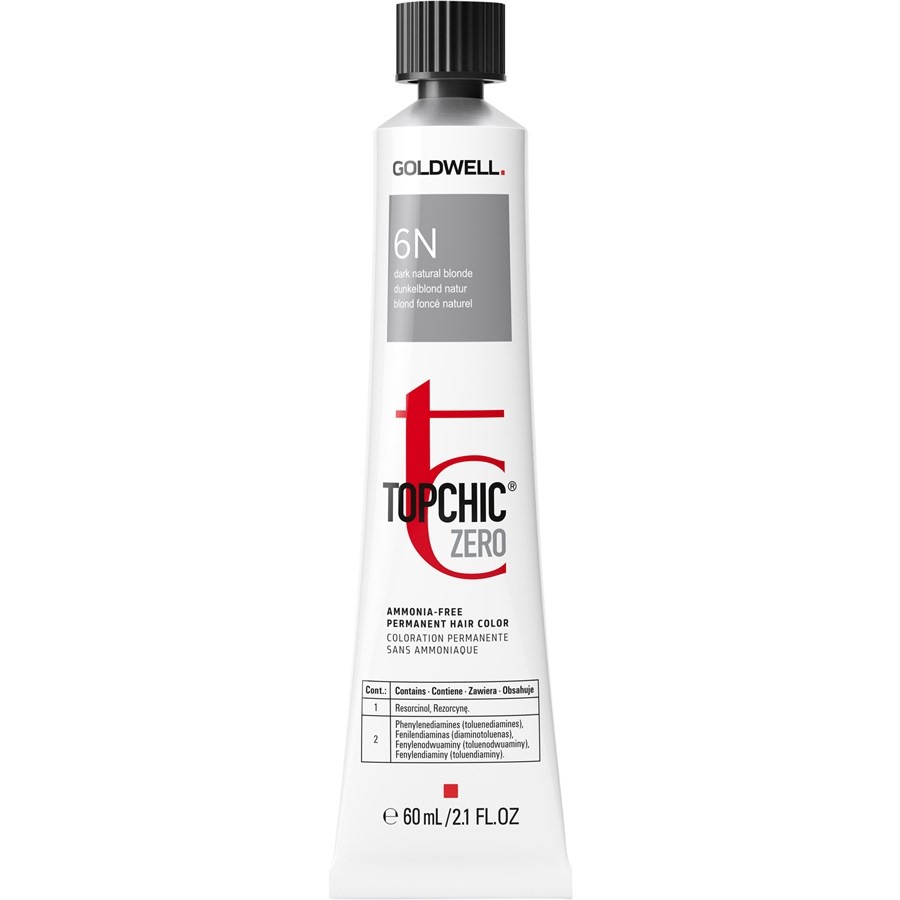 

Краска для волос Goldwell Zero Haarfarbe, 6N Dunkelblond / 60 ml