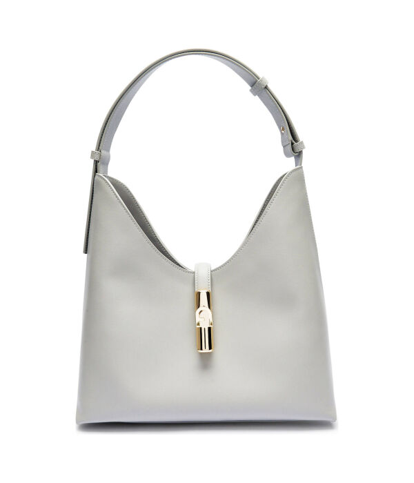 

Сумка-хобо женская Furla из кожи, серый