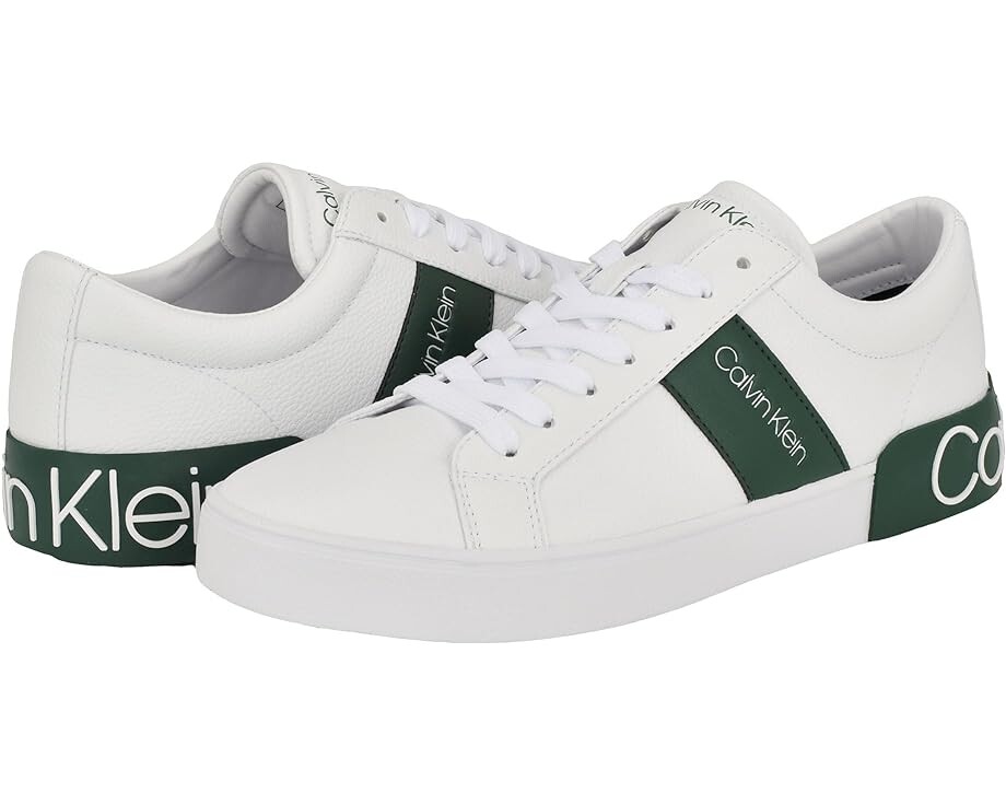 

Кроссовки Calvin Klein Roydan, цвет White/Green, Серый, Кроссовки Calvin Klein Roydan, цвет White/Green