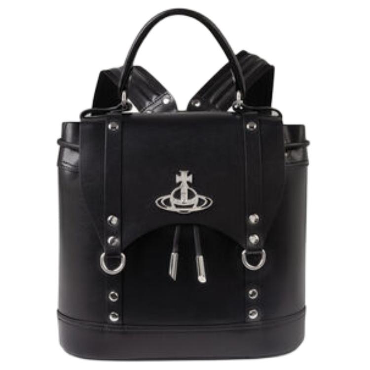 

Vivienne Westwood Кожаный рюкзак унисекс маленький черный