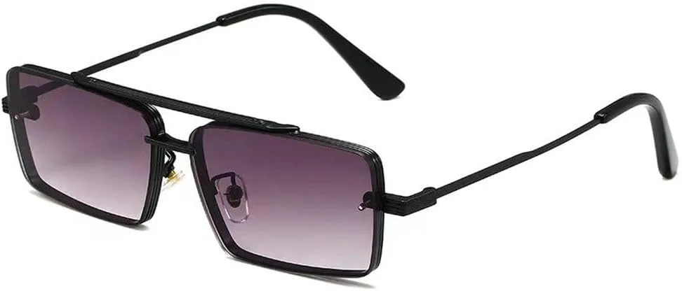 

Солнцезащитные очки LVTFCO для мужчин и женщин, многоугольные солнцезащитные очки в стиле ретро, ​​металлическая оправа, защита от ультрафиолета UV400, 6