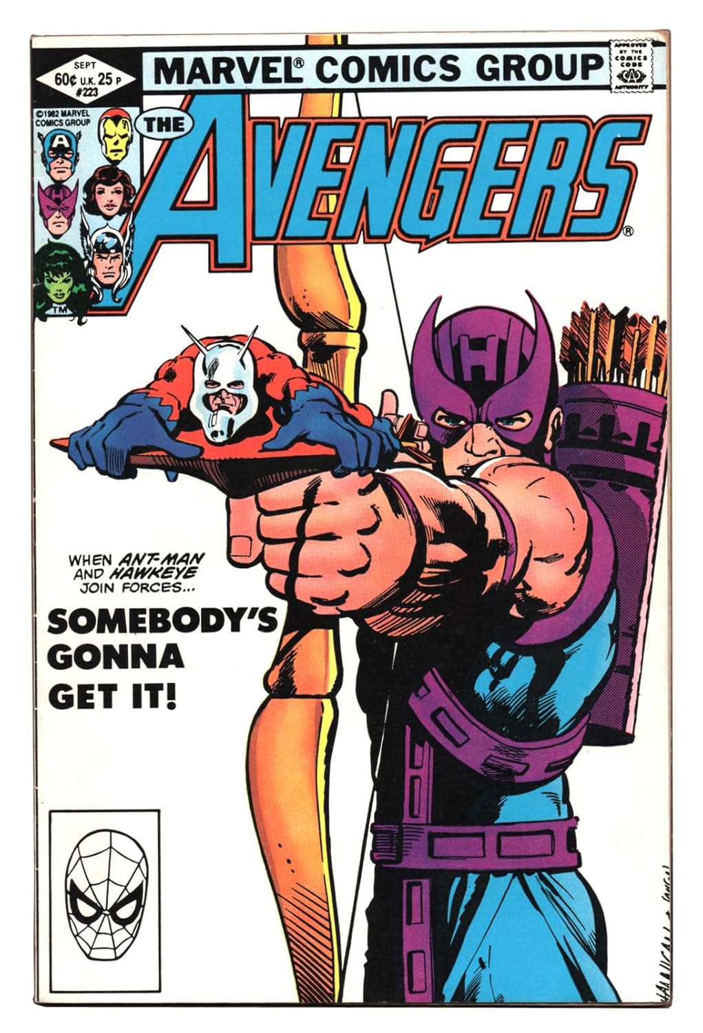 

Avengers #223 "Taskmaster Appearance" (MARVEL COMICS)