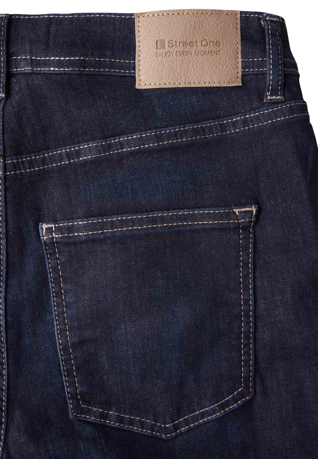 

Джинсы Bootcut Street One, темно-синий