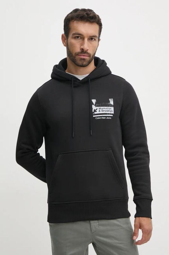 

Толстовка Calvin Klein Jeans, черный