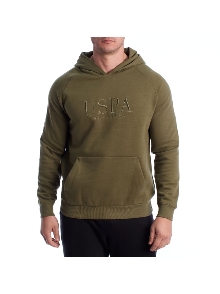 

U.S. Polo Assn. Худи зеленого цвета
