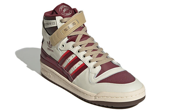 Форум кроссовок 84 high x cuts & slices Adidas, белый — фото 3