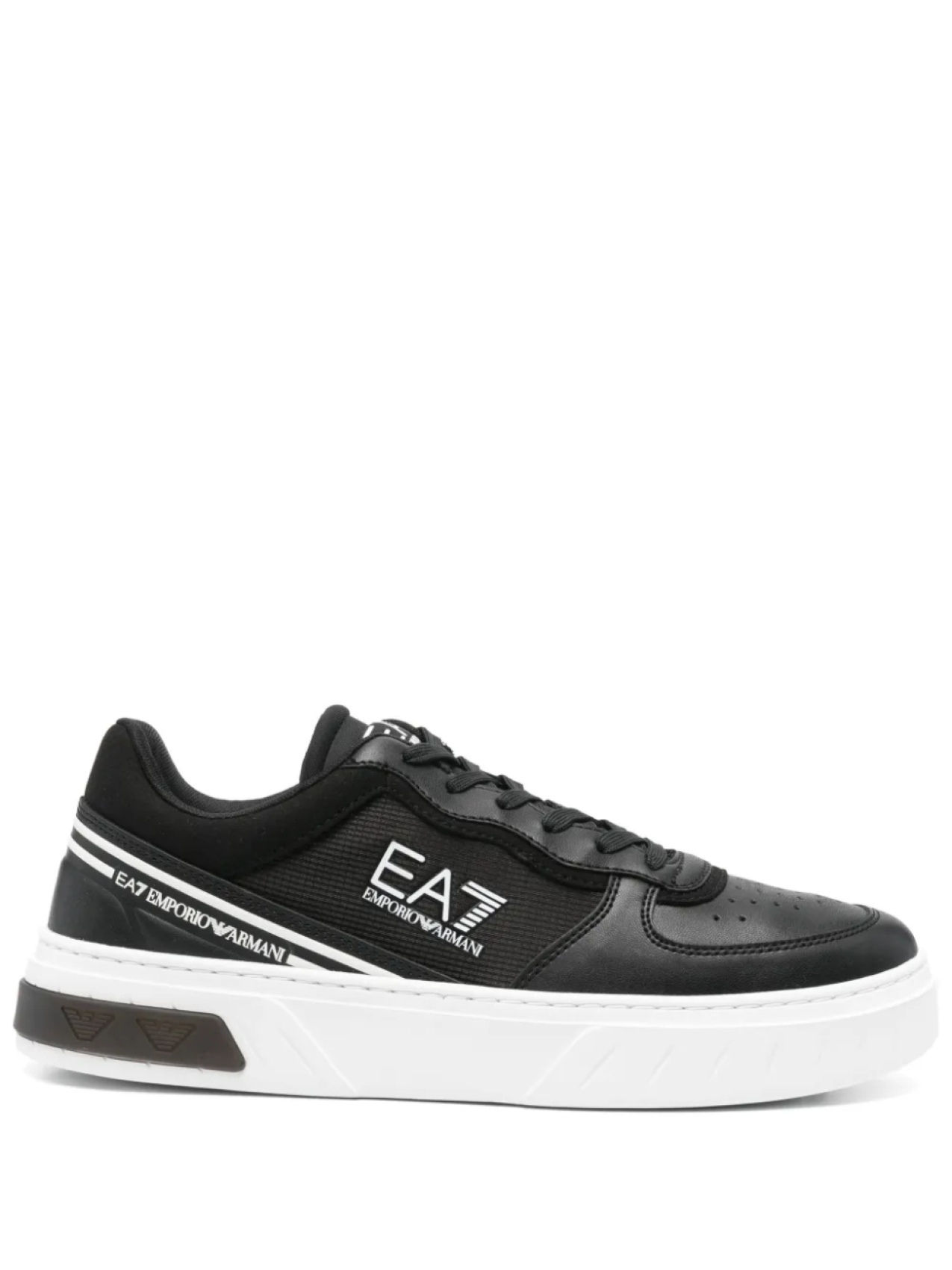 

Кроссовки с нашивкой-логотипом Ea7 Emporio Armani, черный