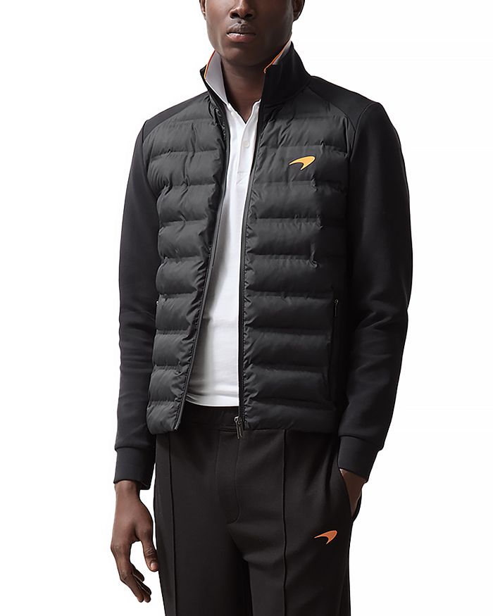 

Куртка McLaren Speedmark Regular Fit Mayer с утепленной стежкой REISS, черный