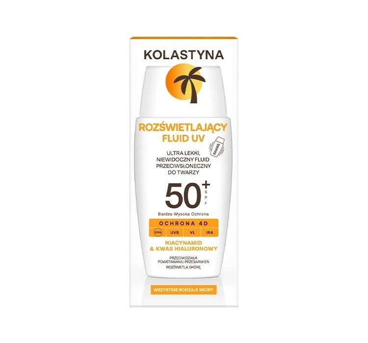 

Крем для лица SPF 50 солнцезащитный жидкий тональный крем 50 мл Inna marka